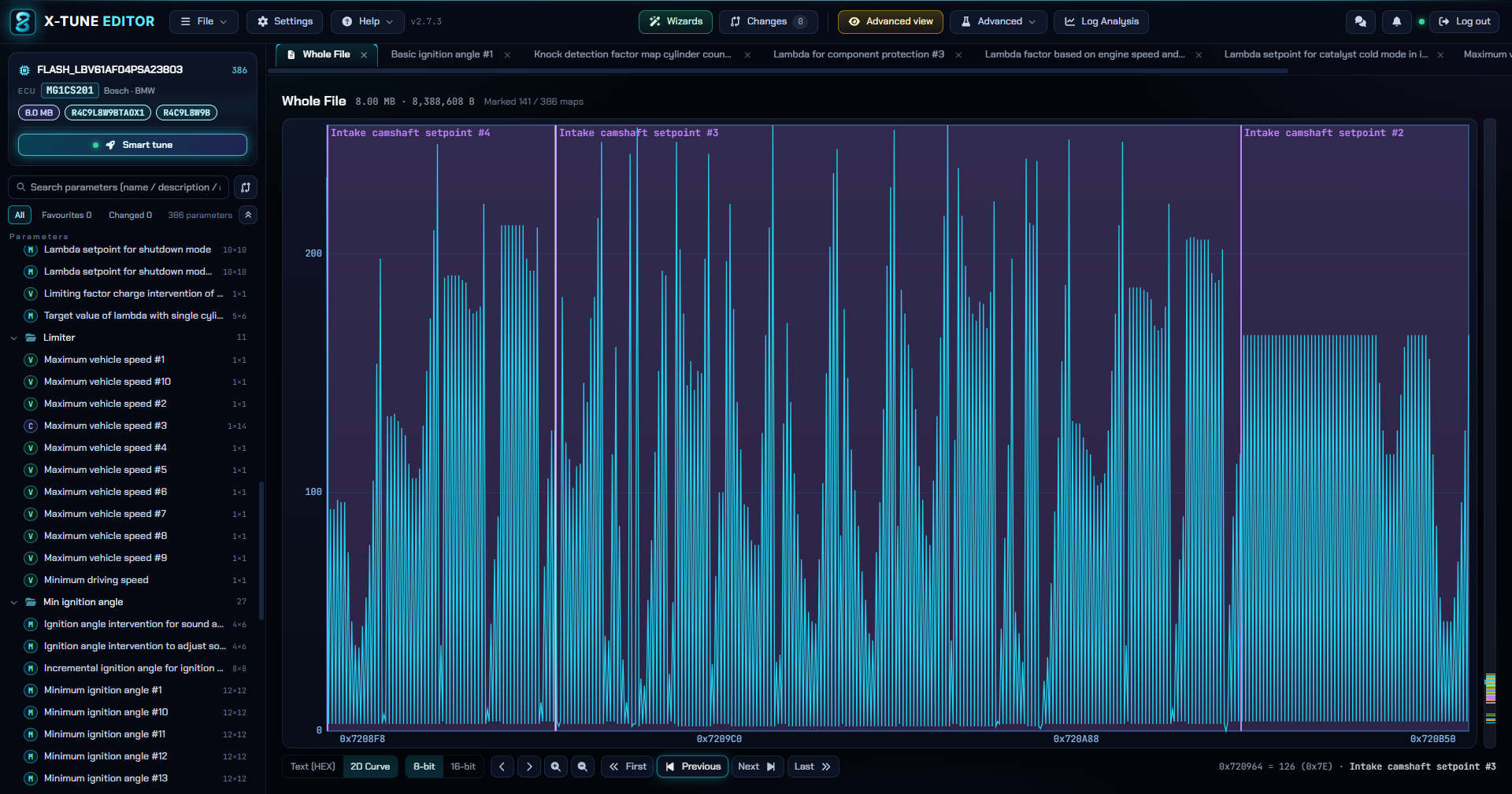 X-TuneEditor — Professional ECU Calibration Editor